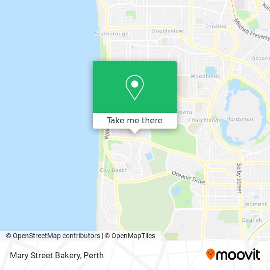 Mary Street Bakery map
