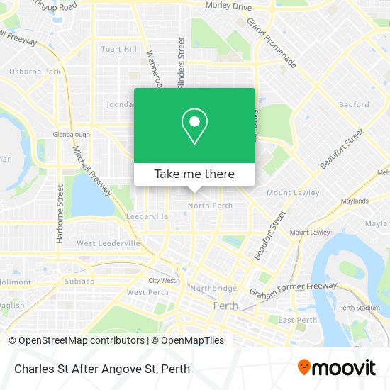 Charles St After Angove St map