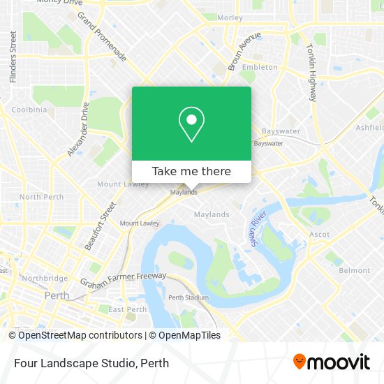 Four Landscape Studio map