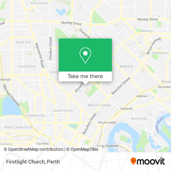 Firstlight Church map