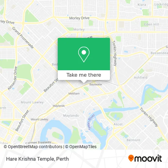 Mapa Hare Krishna Temple