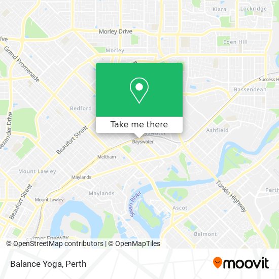 Balance Yoga map