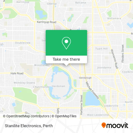 Stanilite Electronics map
