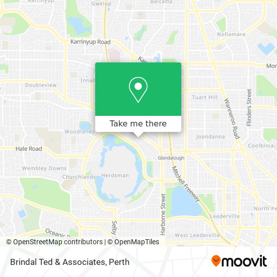 Brindal Ted & Associates map
