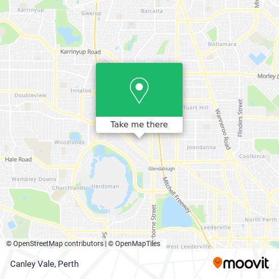 Mapa Canley Vale