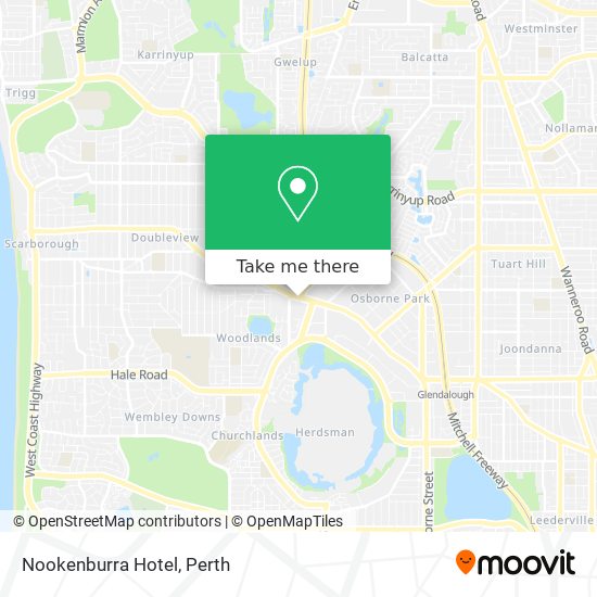 Nookenburra Hotel map