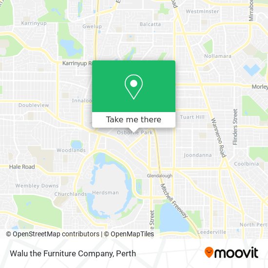 Walu the Furniture Company map