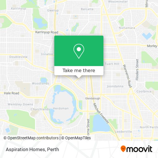 Aspiration Homes map