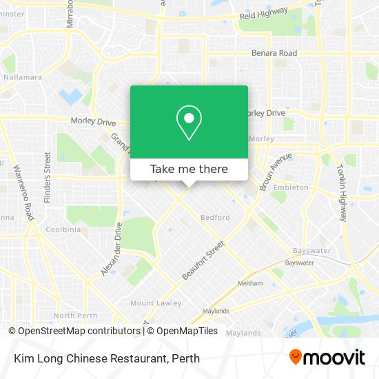 Kim Long Chinese Restaurant map