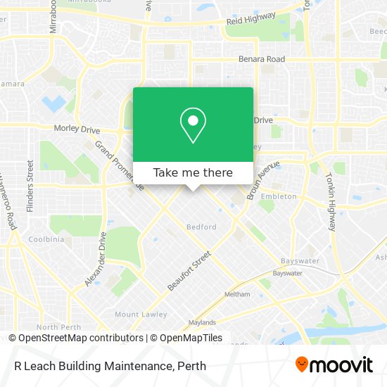 R Leach Building Maintenance map