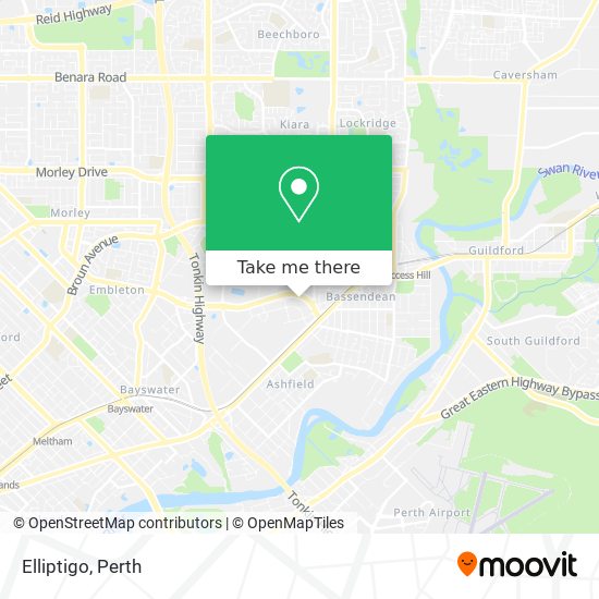 Elliptigo map