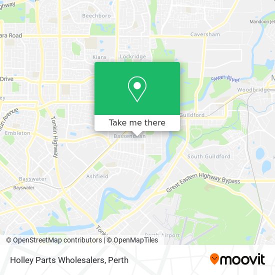 Holley Parts Wholesalers map