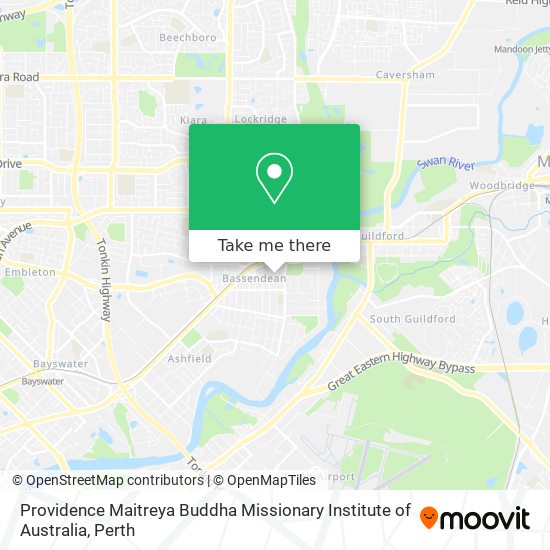Providence Maitreya Buddha Missionary Institute of Australia map