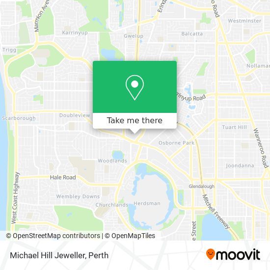 Michael Hill Jeweller map