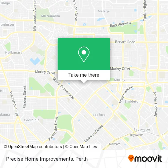 Mapa Precise Home Improvements