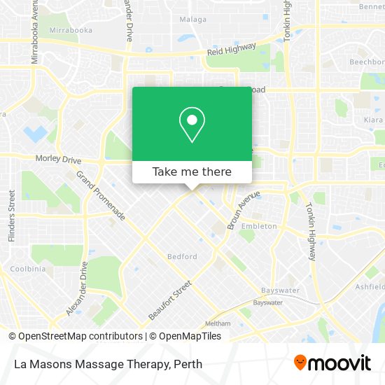 Mapa La Masons Massage Therapy