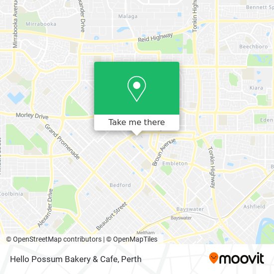Hello Possum Bakery & Cafe map