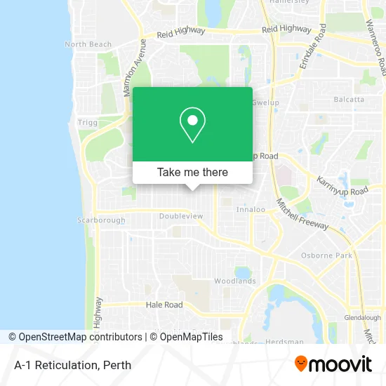 Mapa A-1 Reticulation