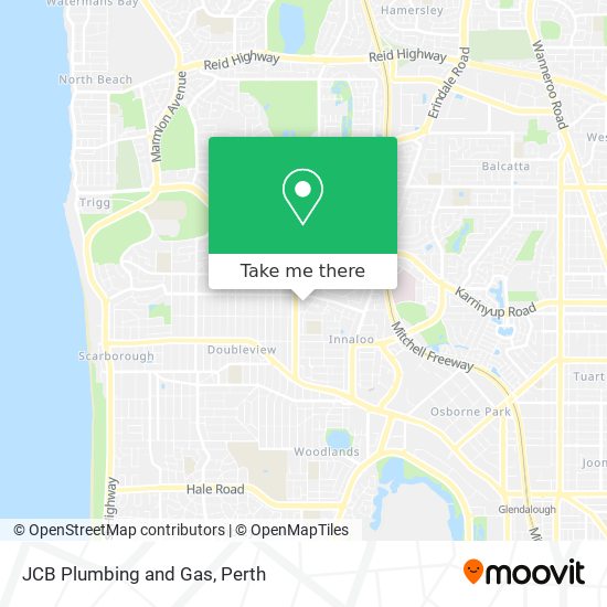 JCB Plumbing and Gas map