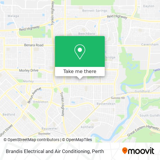 Brandis Electrical and Air Conditioning map