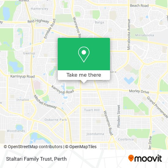 Staltari Family Trust map