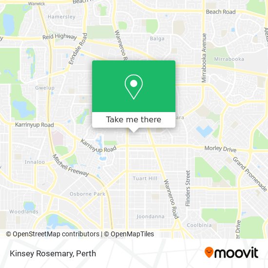 Kinsey Rosemary map