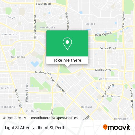 Light St After Lyndhurst St map