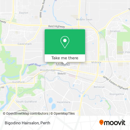 Bigodino Hairsalon map