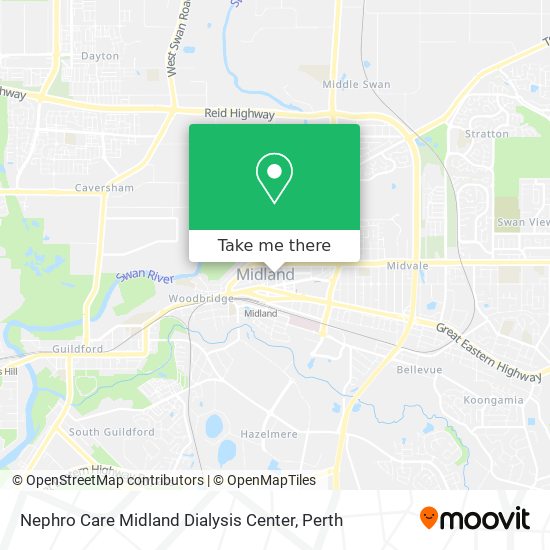 Nephro Care Midland Dialysis Center map