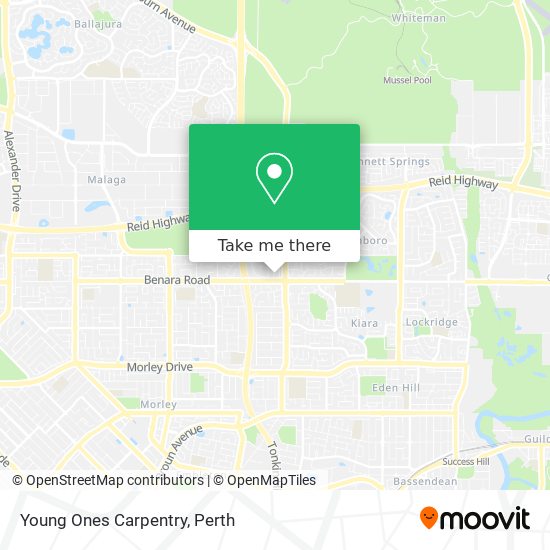 Young Ones Carpentry map