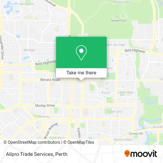 Mapa Allpro Trade Services