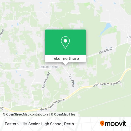 Eastern Hills Senior High School map