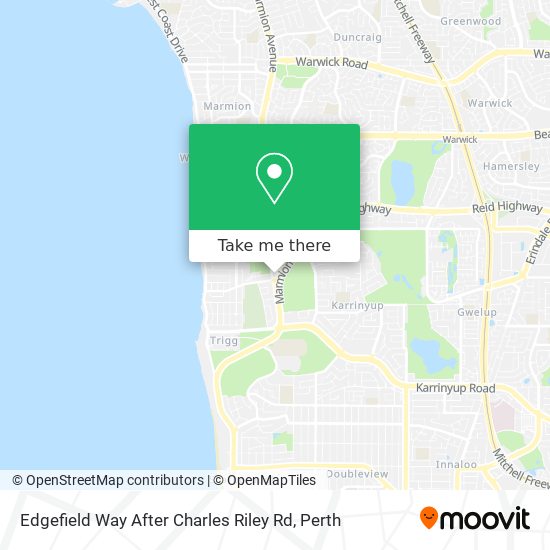 Edgefield Way After Charles Riley Rd map