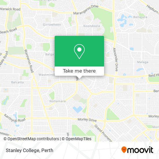 Stanley College map