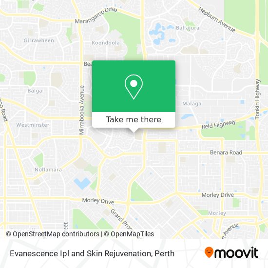 Evanescence Ipl and Skin Rejuvenation map