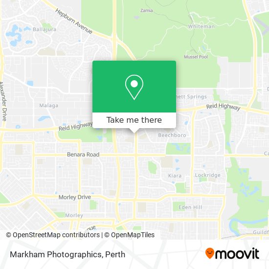 Markham Photographics map