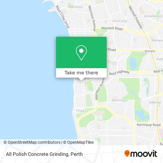 Mapa All Polish Concrete Grinding