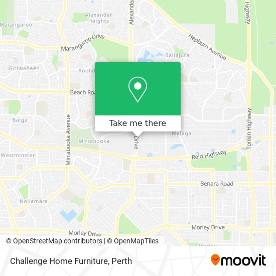 Challenge Home Furniture map