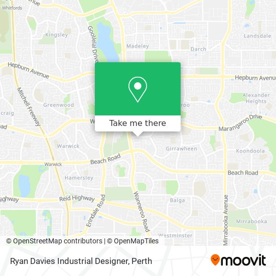 Ryan Davies Industrial Designer map