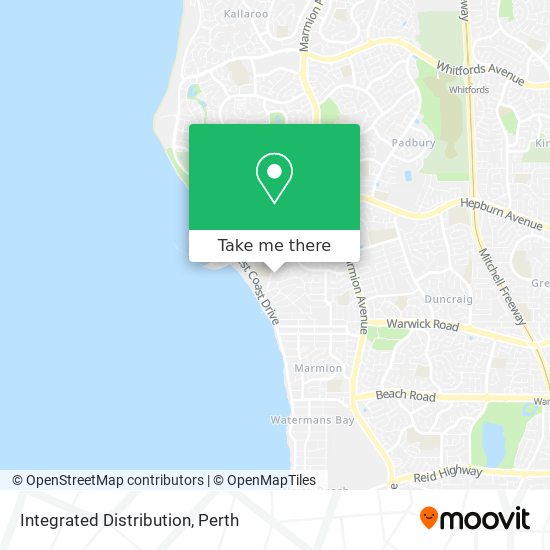 Integrated Distribution map