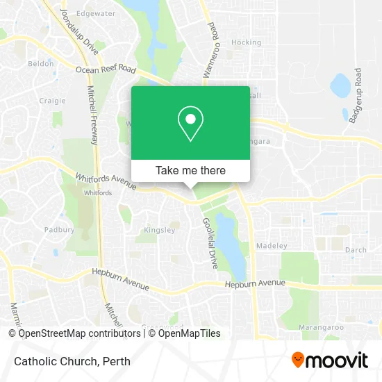 Mapa Catholic Church