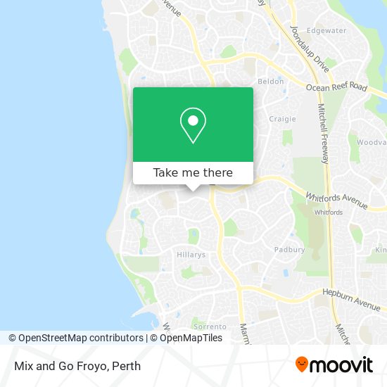 Mix and Go Froyo map