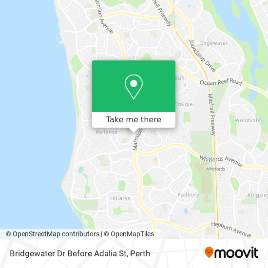 Bridgewater Dr Before Adalia St map