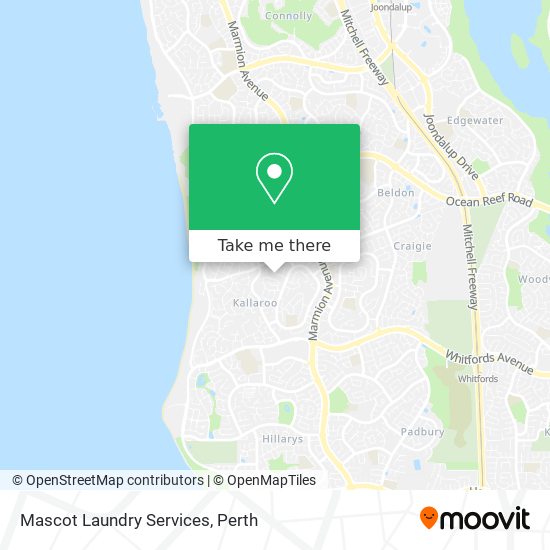 Mascot Laundry Services map