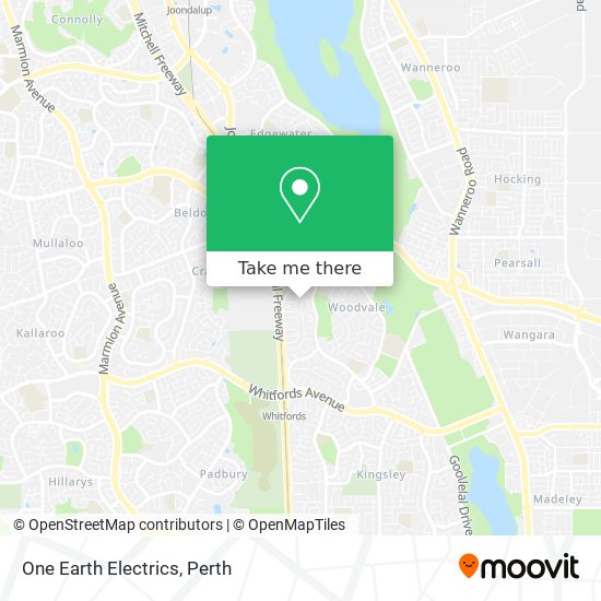 One Earth Electrics map