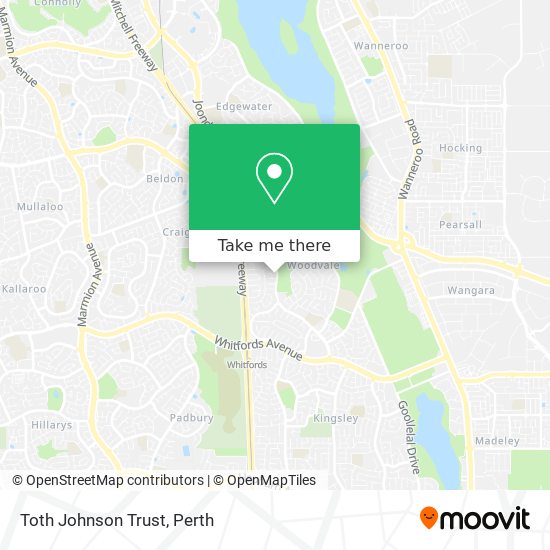 Toth Johnson Trust map