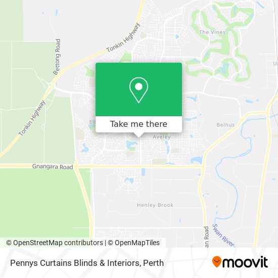 Pennys Curtains Blinds & Interiors map