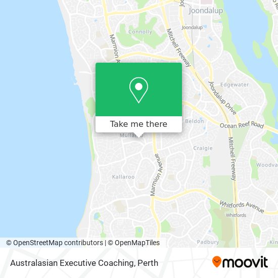 Australasian Executive Coaching map