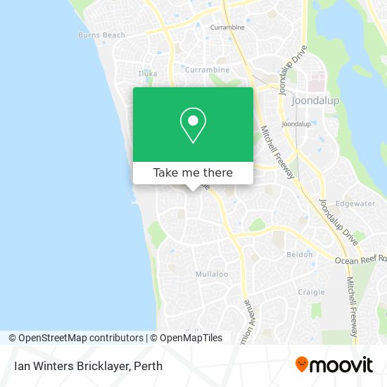 Ian Winters Bricklayer map