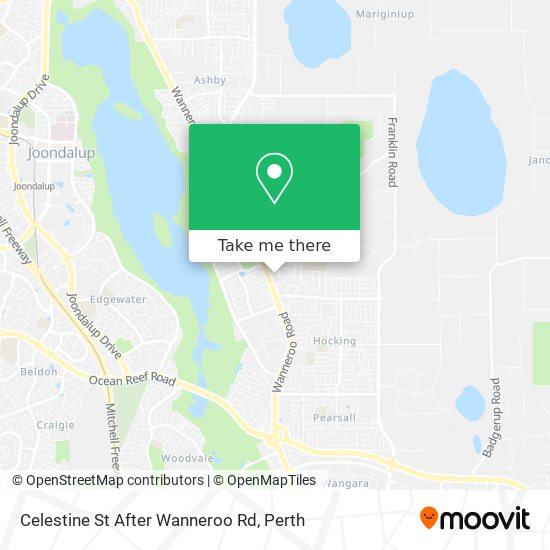 Celestine St After Wanneroo Rd map